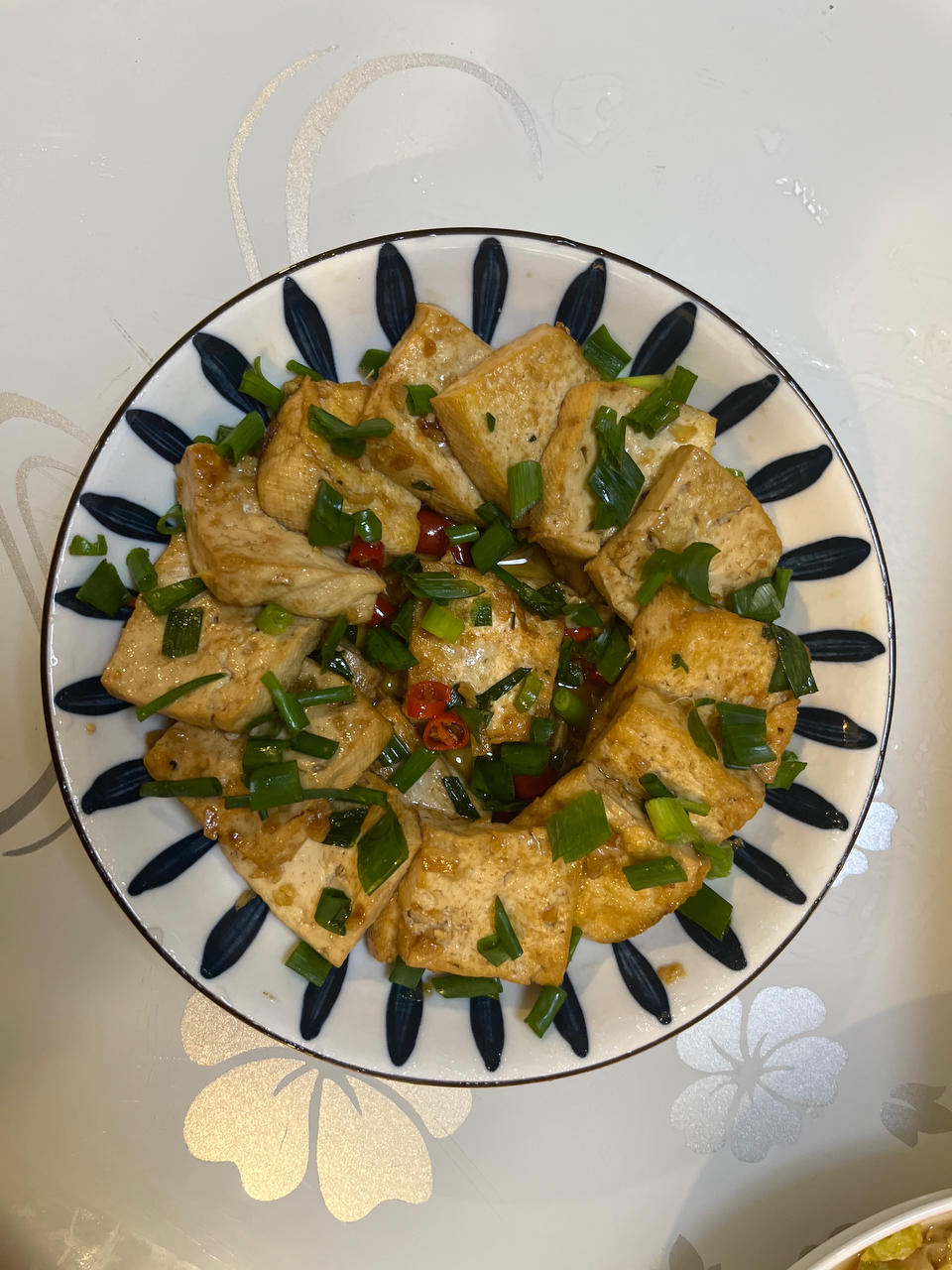 蒜香煎豆腐 炒鸡无敌美味