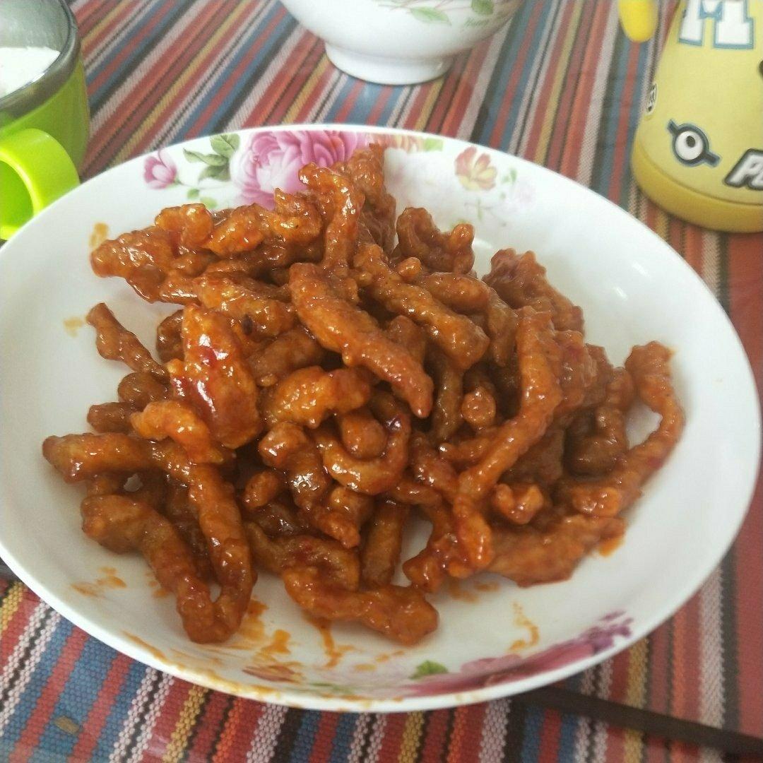 糖醋里脊（附快速万能糖醋汁）