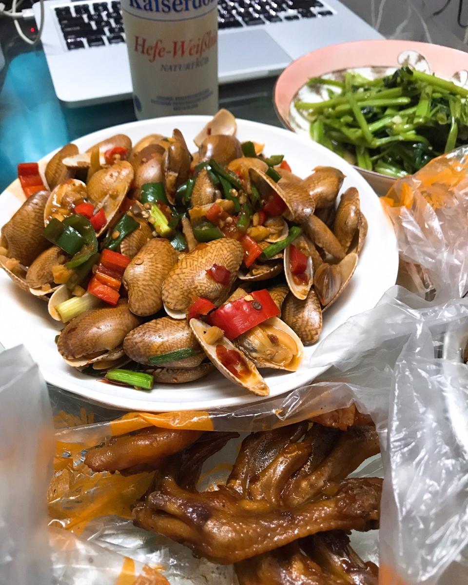 爆炒花甲