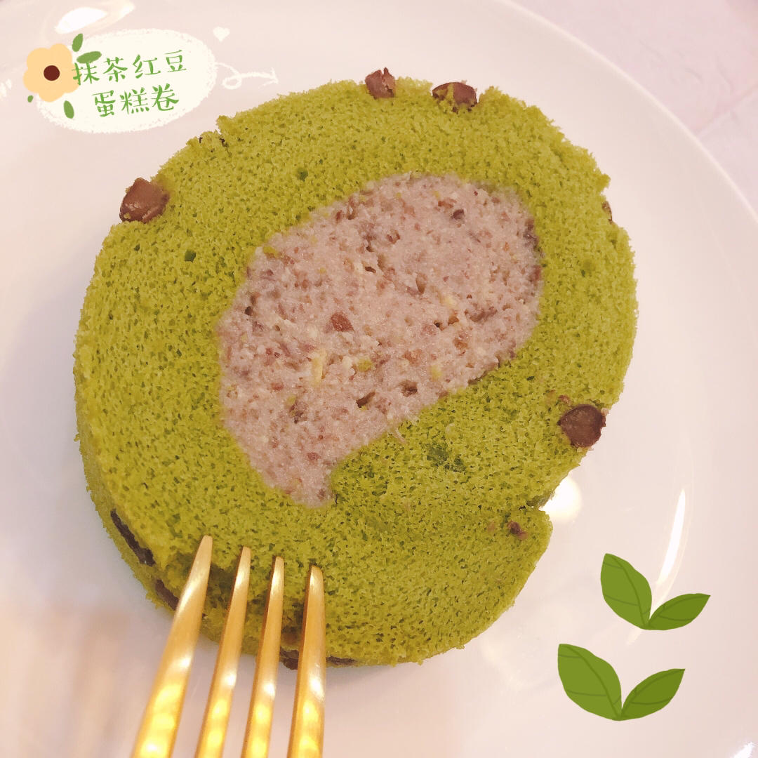 《Tinrry下午茶》教你做抹茶红豆卷