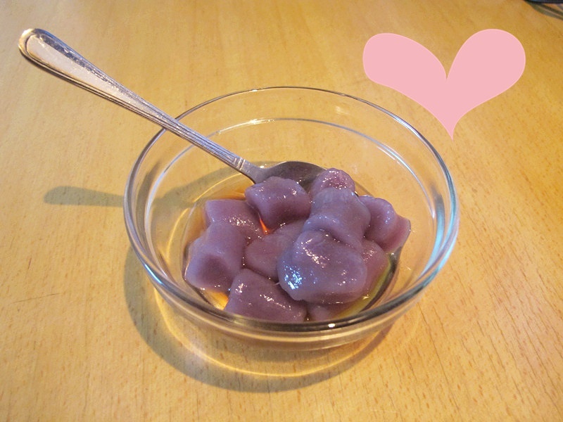 好食的圆~紫薯圆做法