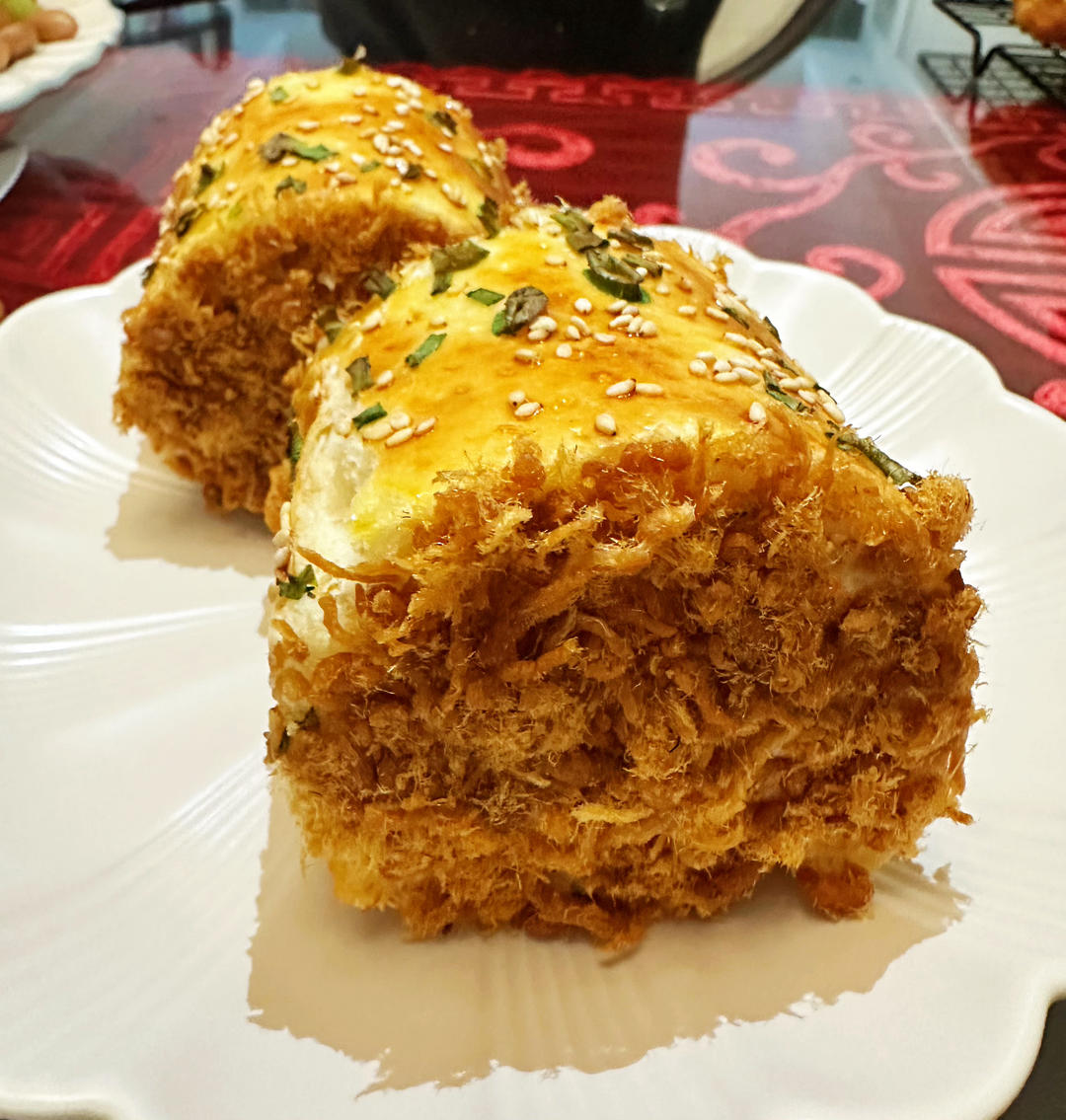 肉松面包卷