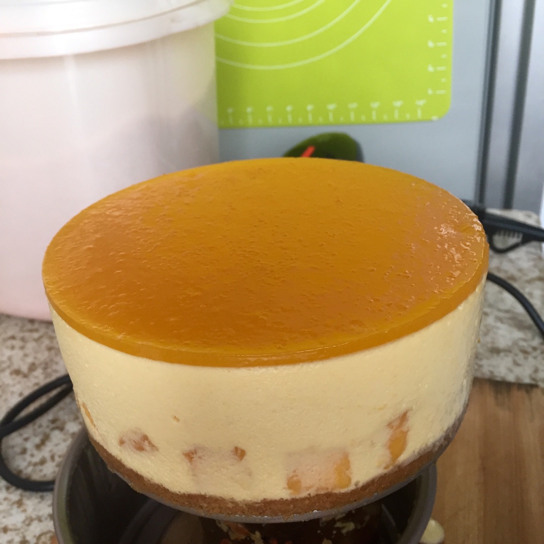 【视频】芒果慕斯（6寸） | 含镜面果胶配方