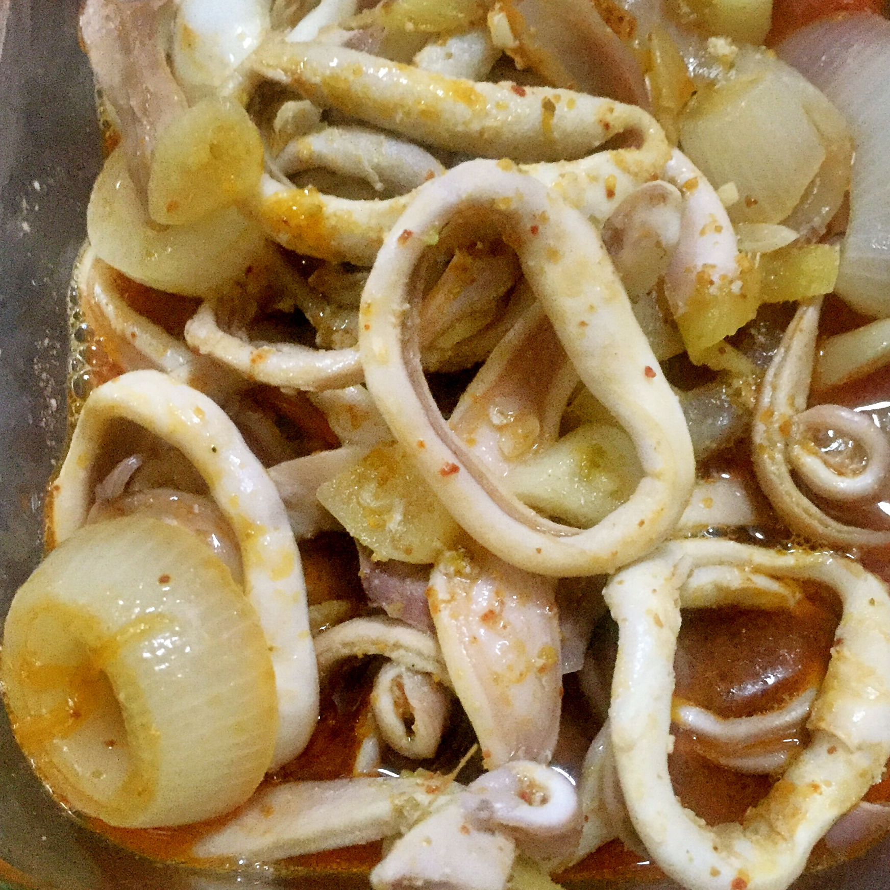 最好吃的酱爆鱿鱼圈