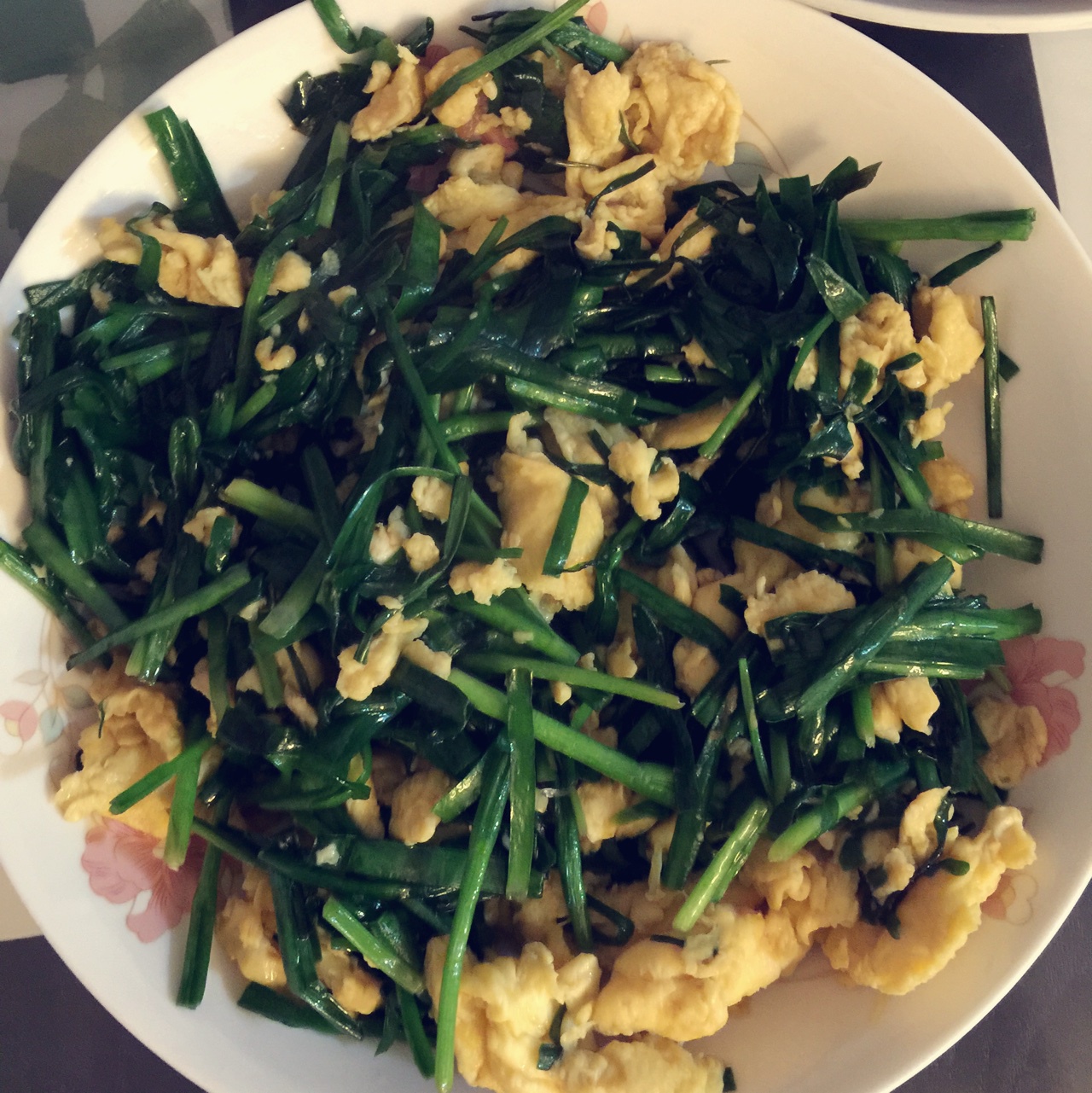 韭菜炒鸡蛋