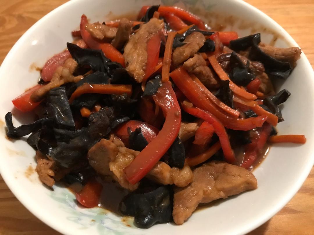 【原创】超下饭的家常川菜-鱼香肉丝（北方口味改良版）