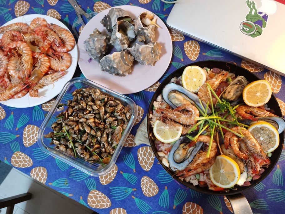 【曼食慢语】Seafood Paella 西班牙海鲜饭