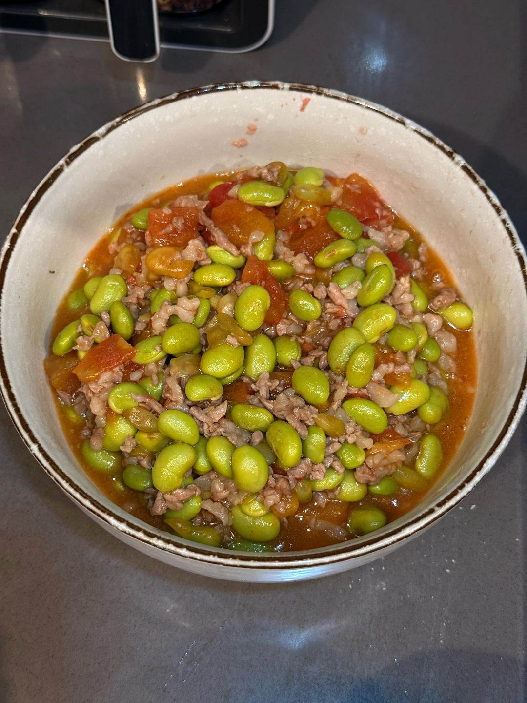 青豆肉沫