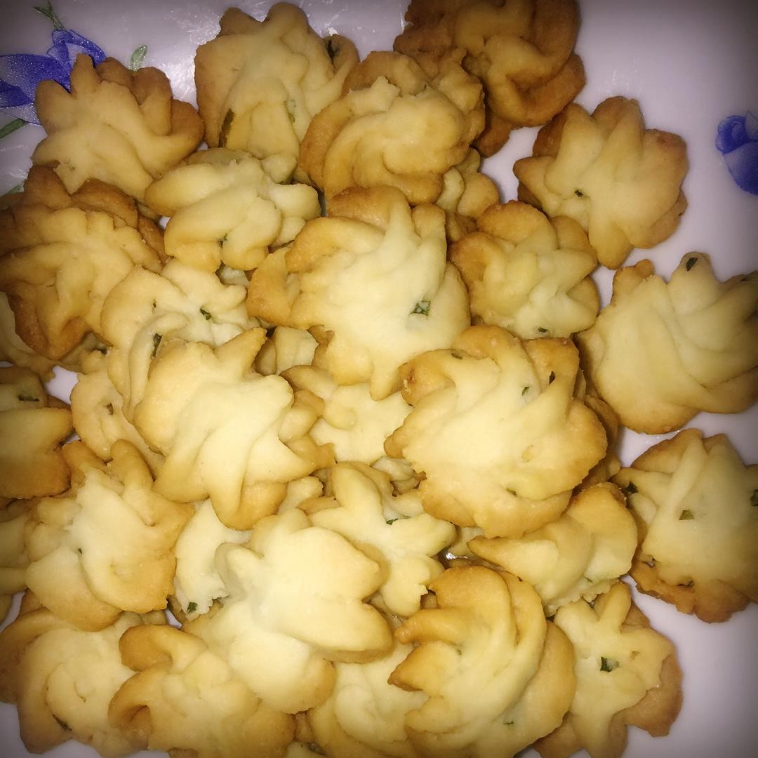 葱香曲奇——酥脆的咸味饼干