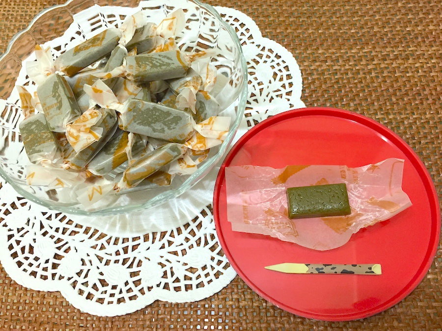 抹茶蔓越莓牛奶糖