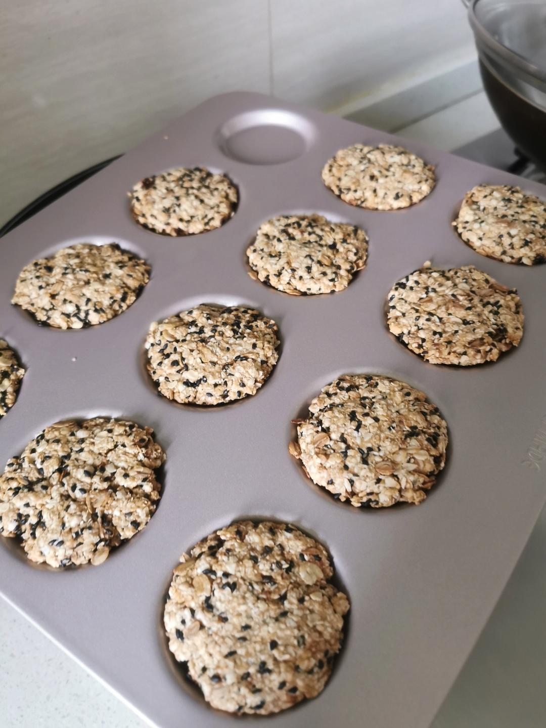 🔥酥掉渣的燕麦饼干🍪