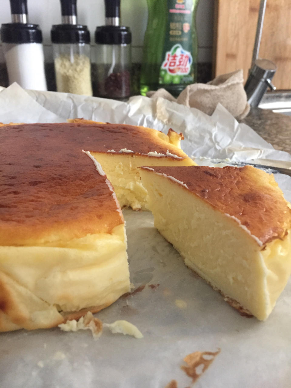 巴斯克芝士蛋糕『最简单的蛋糕』零失败🔥芝士控
