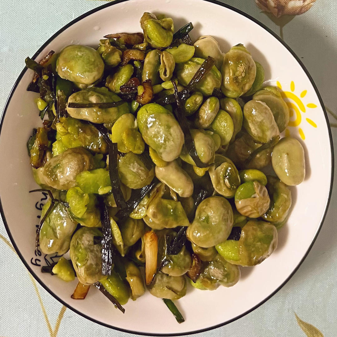 粉糯春天味 | 葱油蚕豆