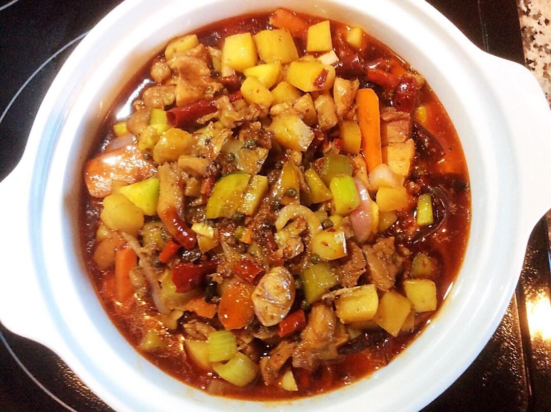 重庆江湖菜～铁山坪花椒鸡（重口味）