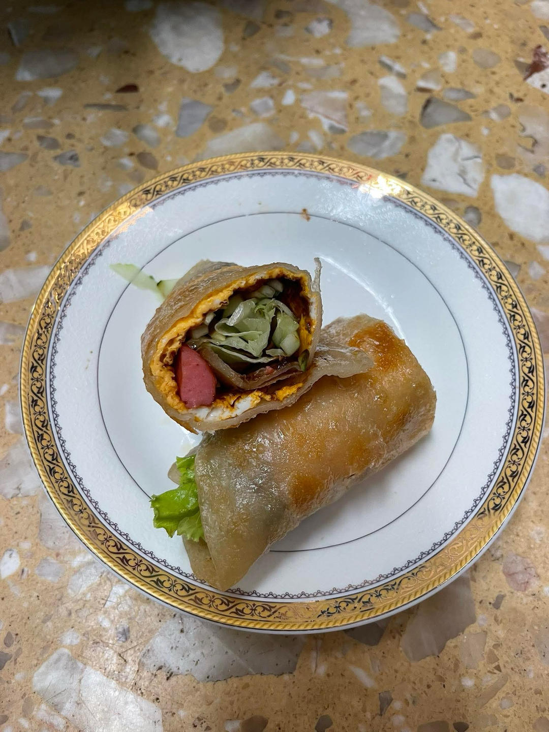 三分钟就可以做好孩子的早餐（手抓饼）