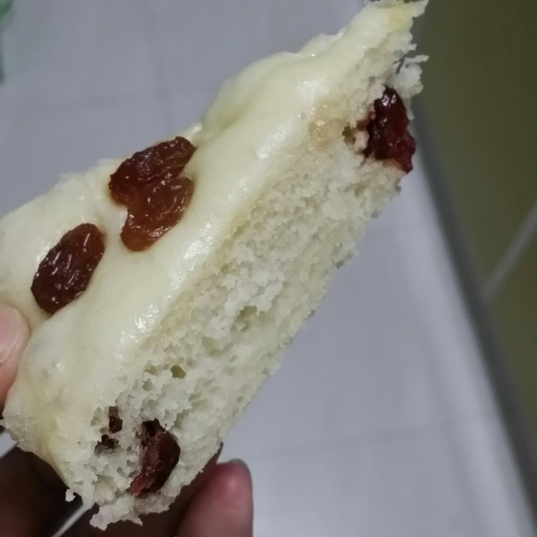 不用揉面，简单易做的——蔓越莓发糕