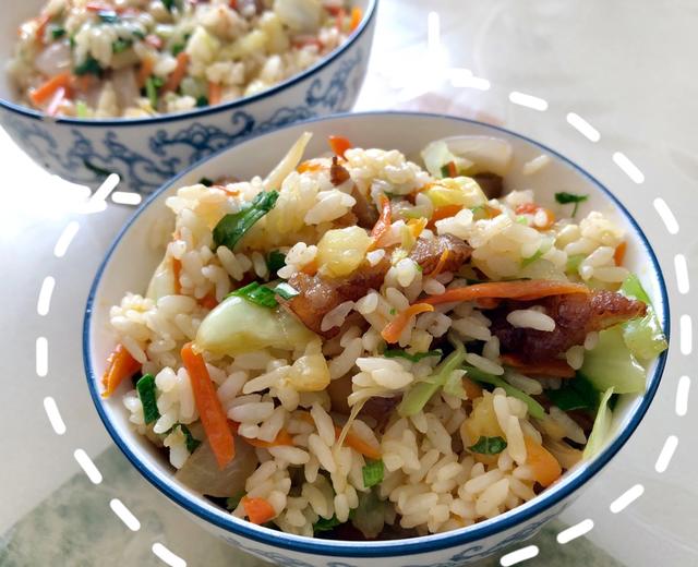 【新手/健康】超鲜干贝（瑶柱）虾仁蔬菜土豆饭的做法