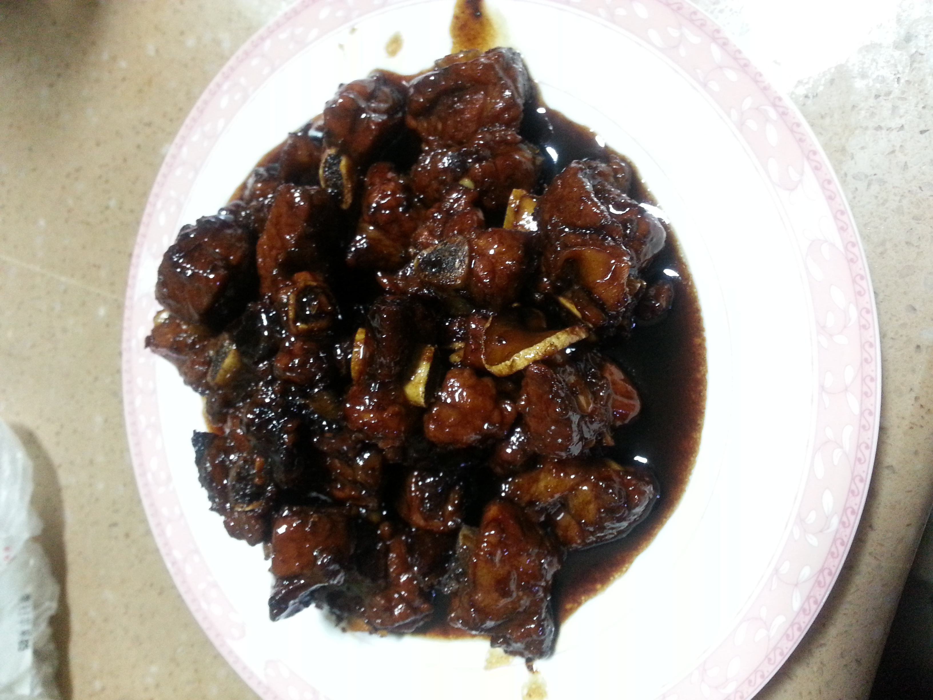 懒人版糖醋排骨