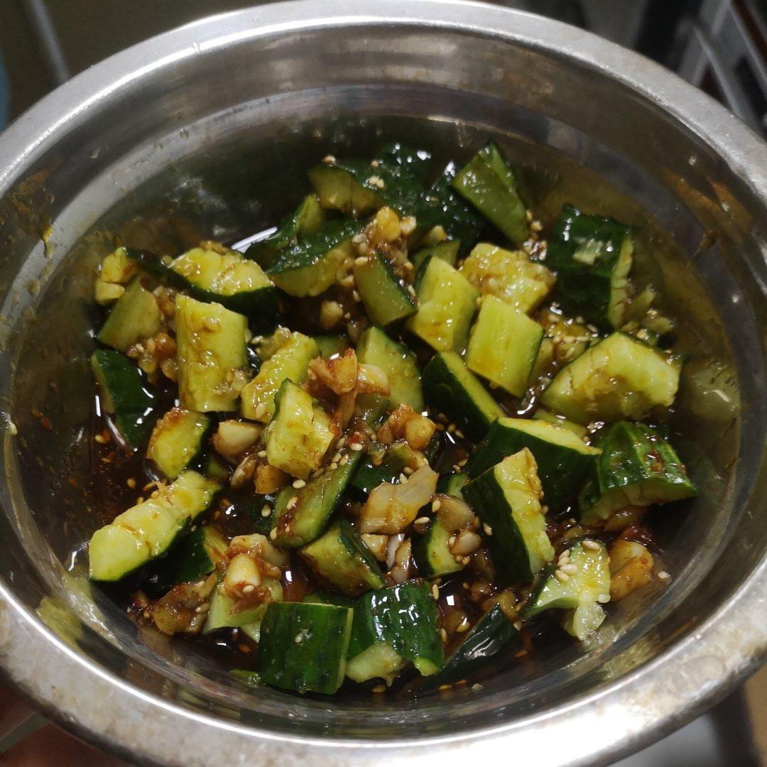 🔥5分钟完成✅巨好吃的凉拌黄瓜❗️清脆爽口‼️