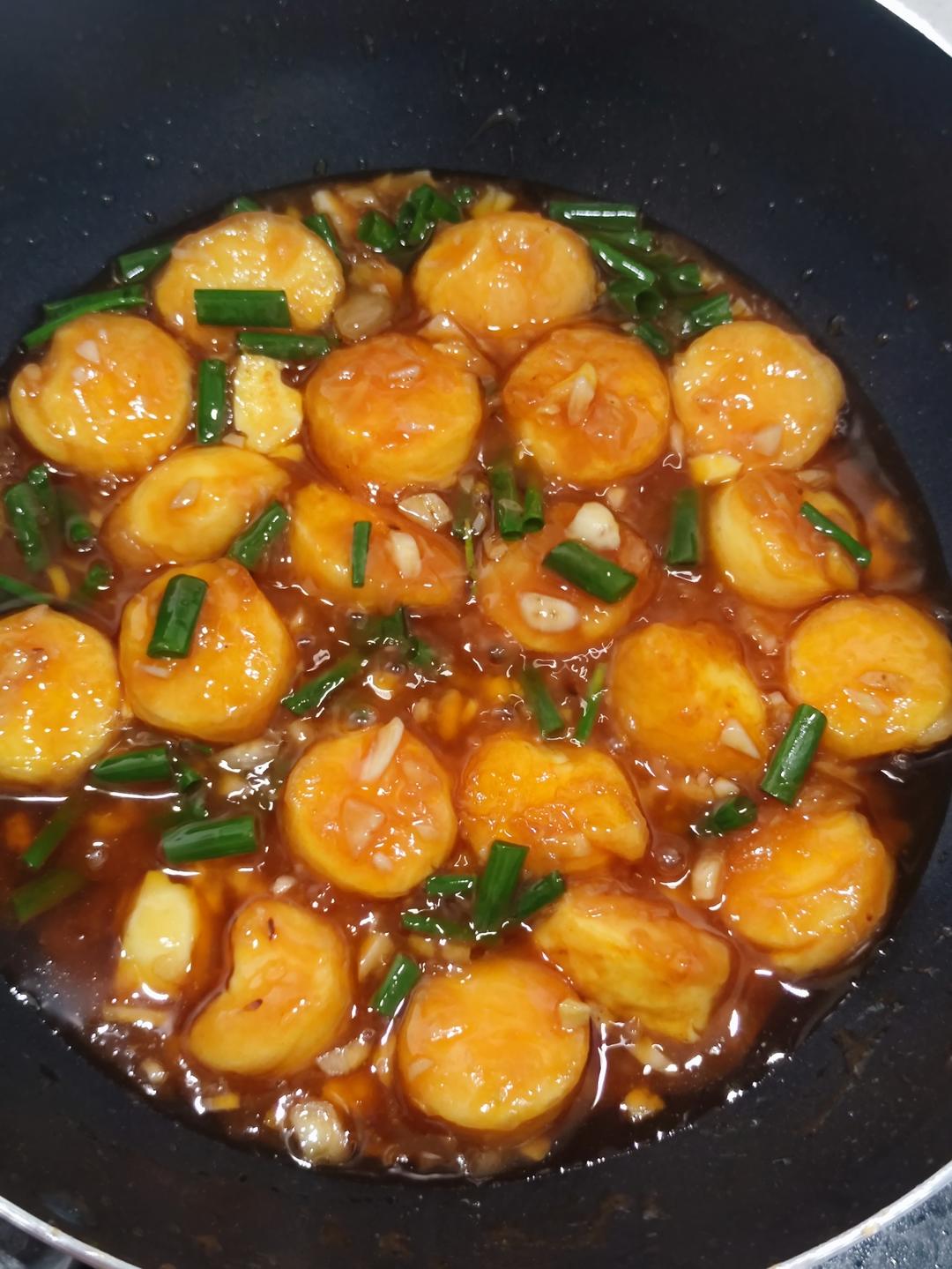 脆皮茄汁日本豆腐