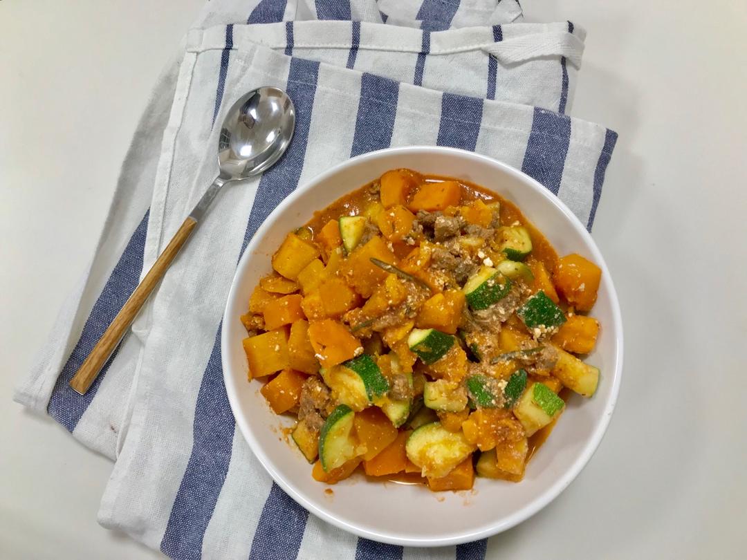 【健康三餐】南瓜红薯牛肉Goulash