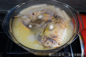 【0710】鱼头豆腐汤  <302小厨房>的做法 步骤14