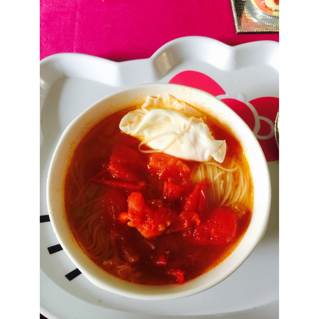 西红柿鸡蛋炝锅面