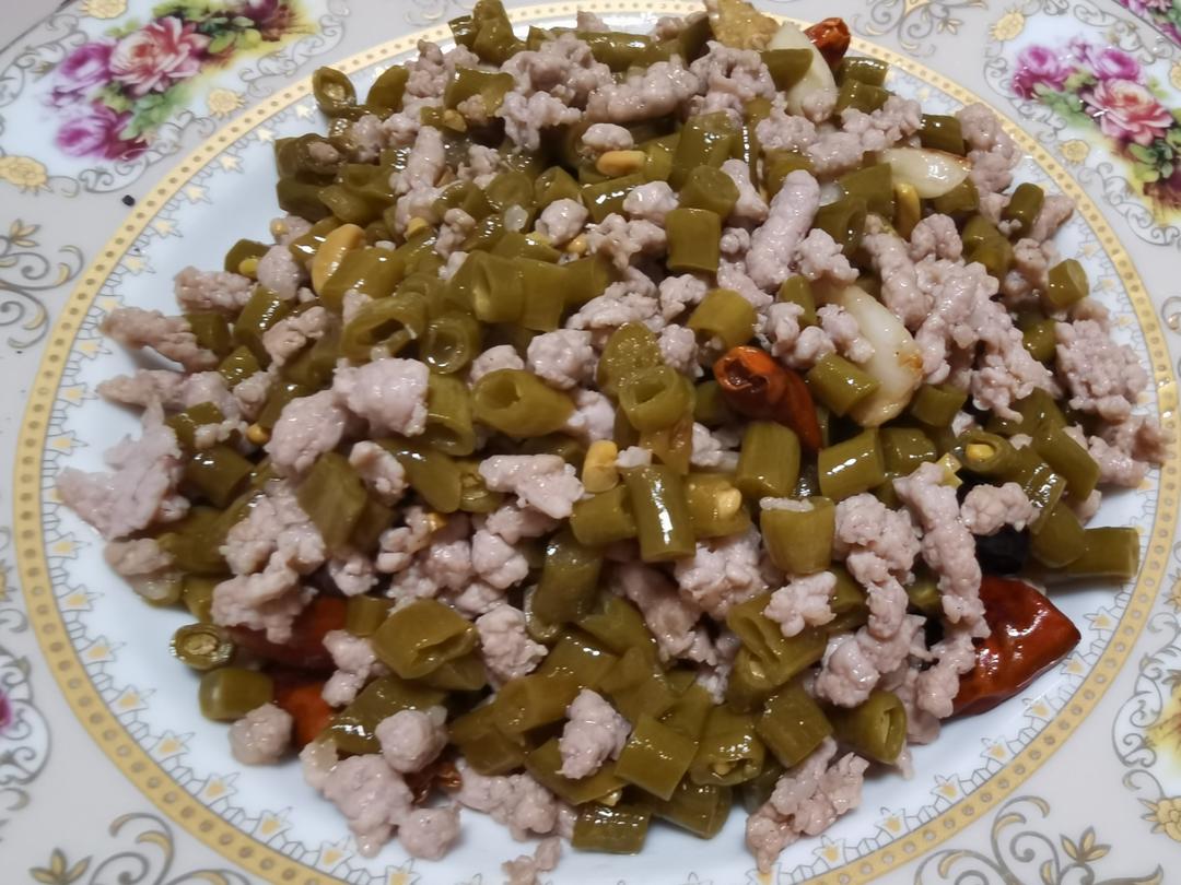 肉沫豇豆
