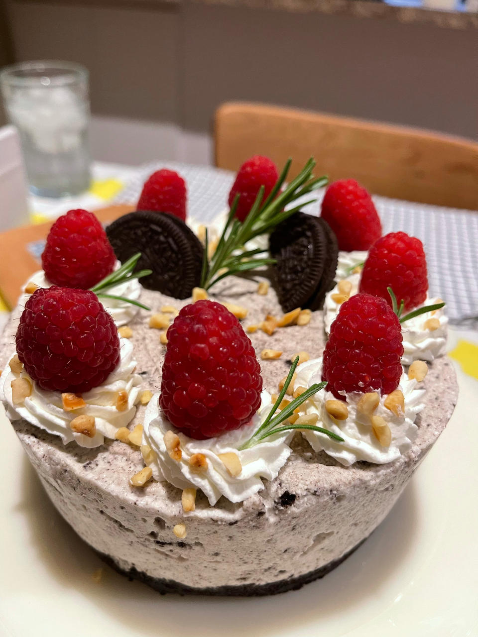 瑾嗨做的奥利奥冻芝士蛋糕拯救新手的免烤美味甜点