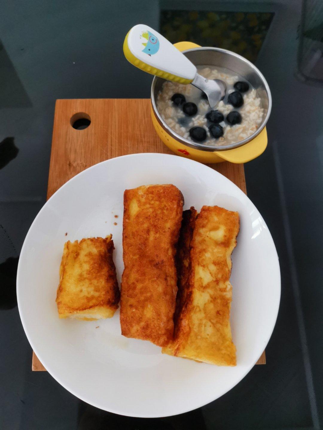 吐司香蕉派～儿童早餐