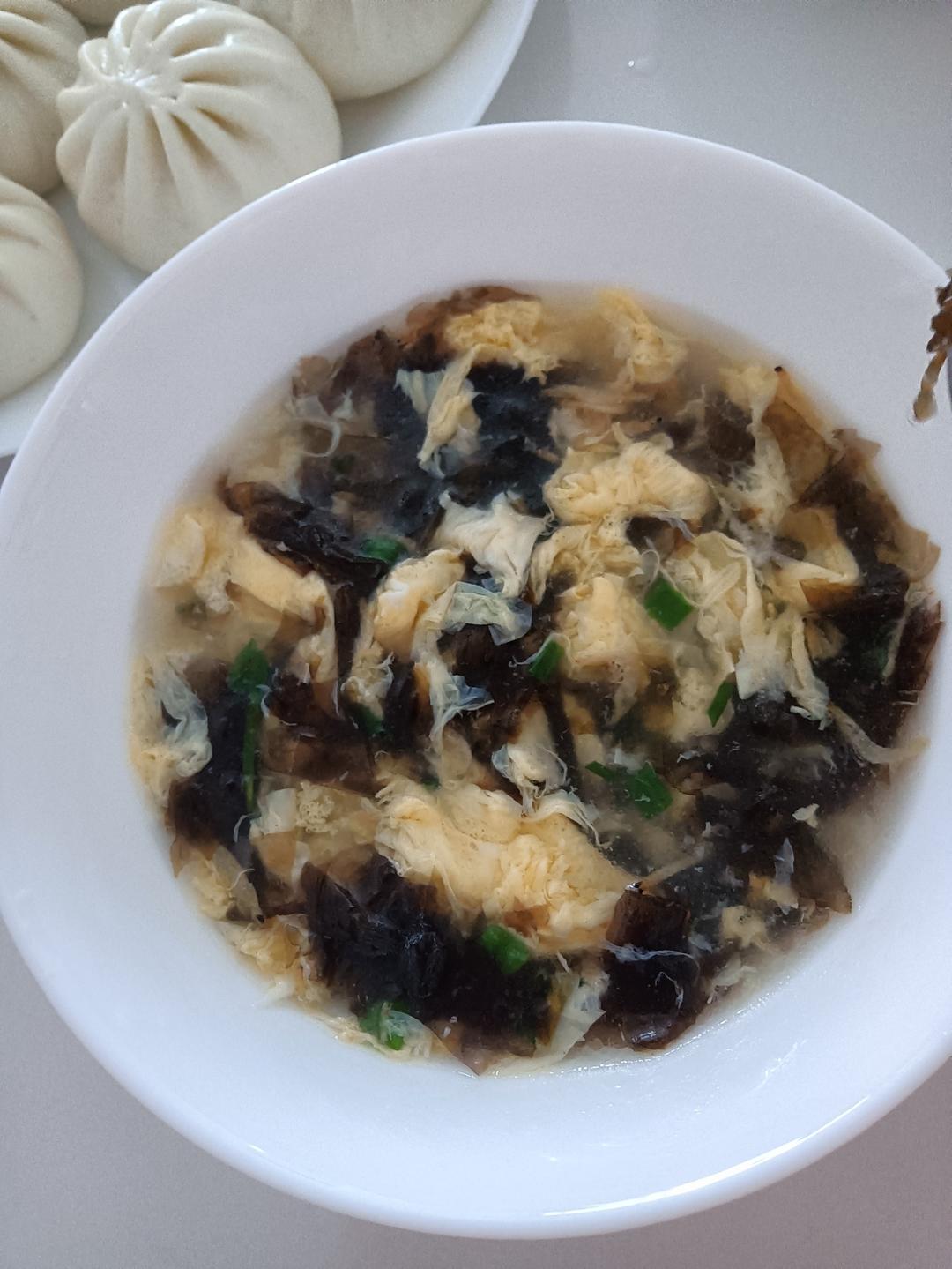 最鲜美好喝的「紫菜蛋花汤」