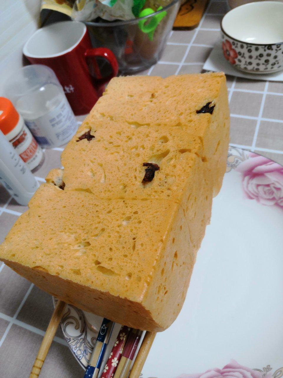 葡萄干吐司（超级拉丝一次性发酵）