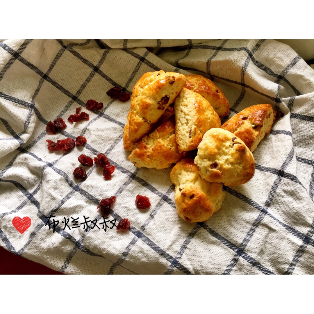蔓越莓司康