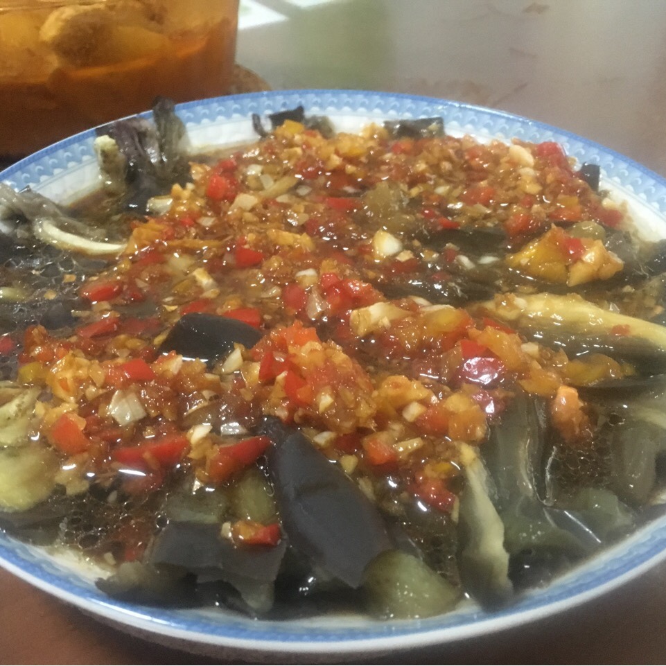 蒜香蒸茄子