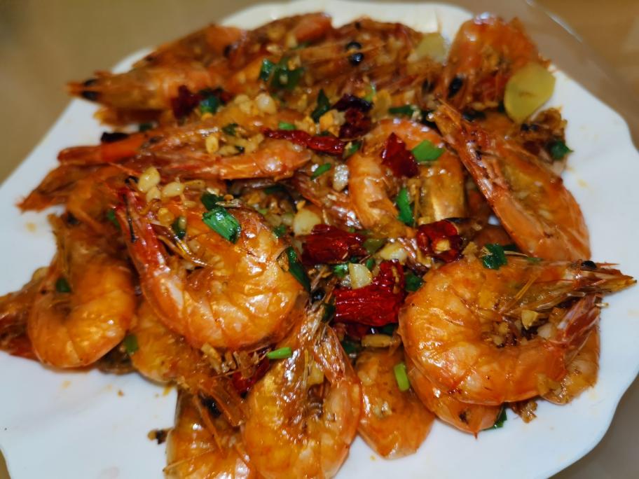 六分钟快手菜-椒盐虾