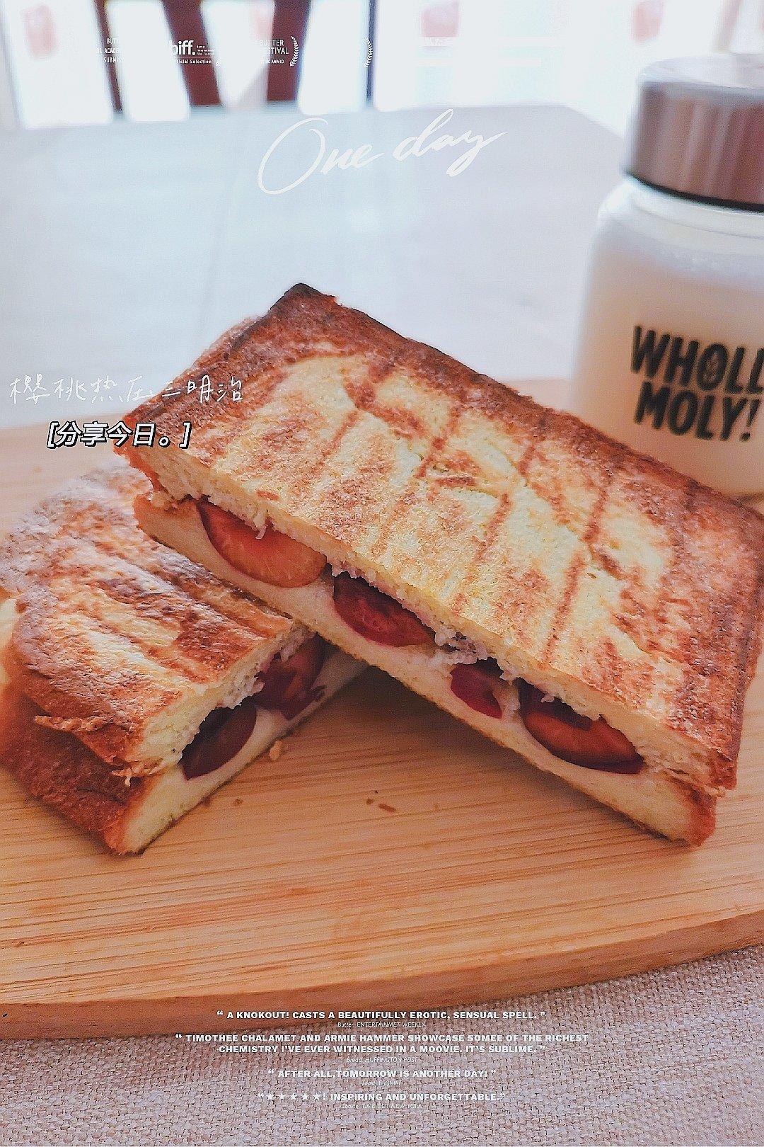 ❗️健康快手早餐—热压三明治