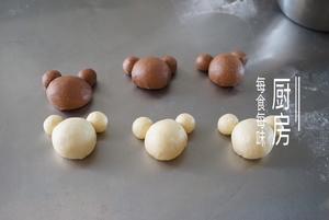 给宝宝的可爱小熊面包的做法 步骤9
