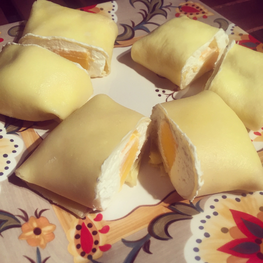 《Tinrry下午茶》教你做芒果班戟和芒果千层饼