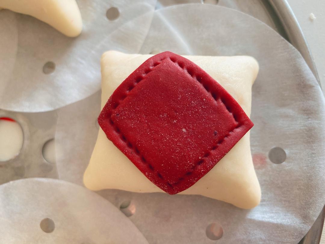 [原创]“八方来财”蜜豆包（一次发酵原创超详细版）