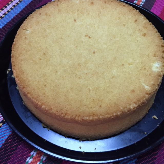 简单好做的8寸戚风蛋糕