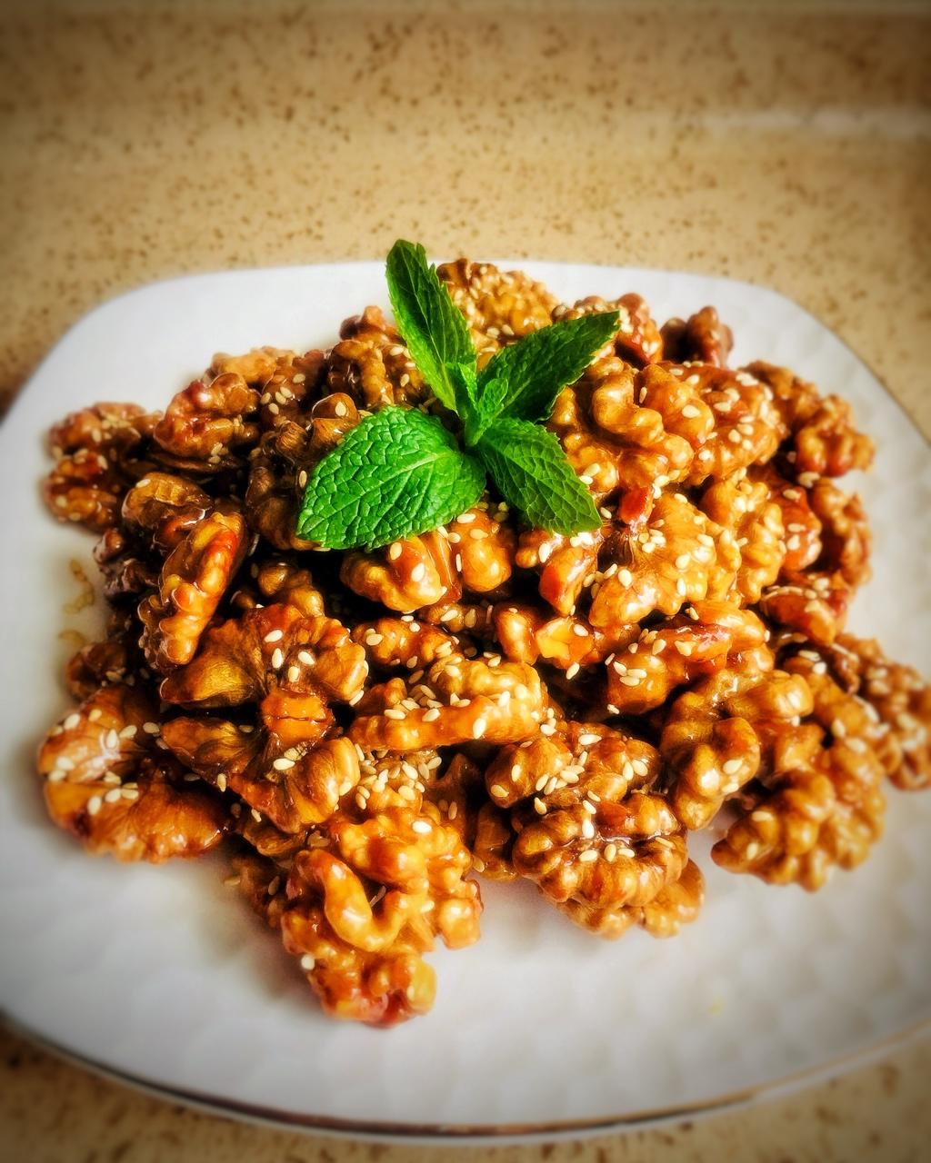 如简素心做的琥珀核桃