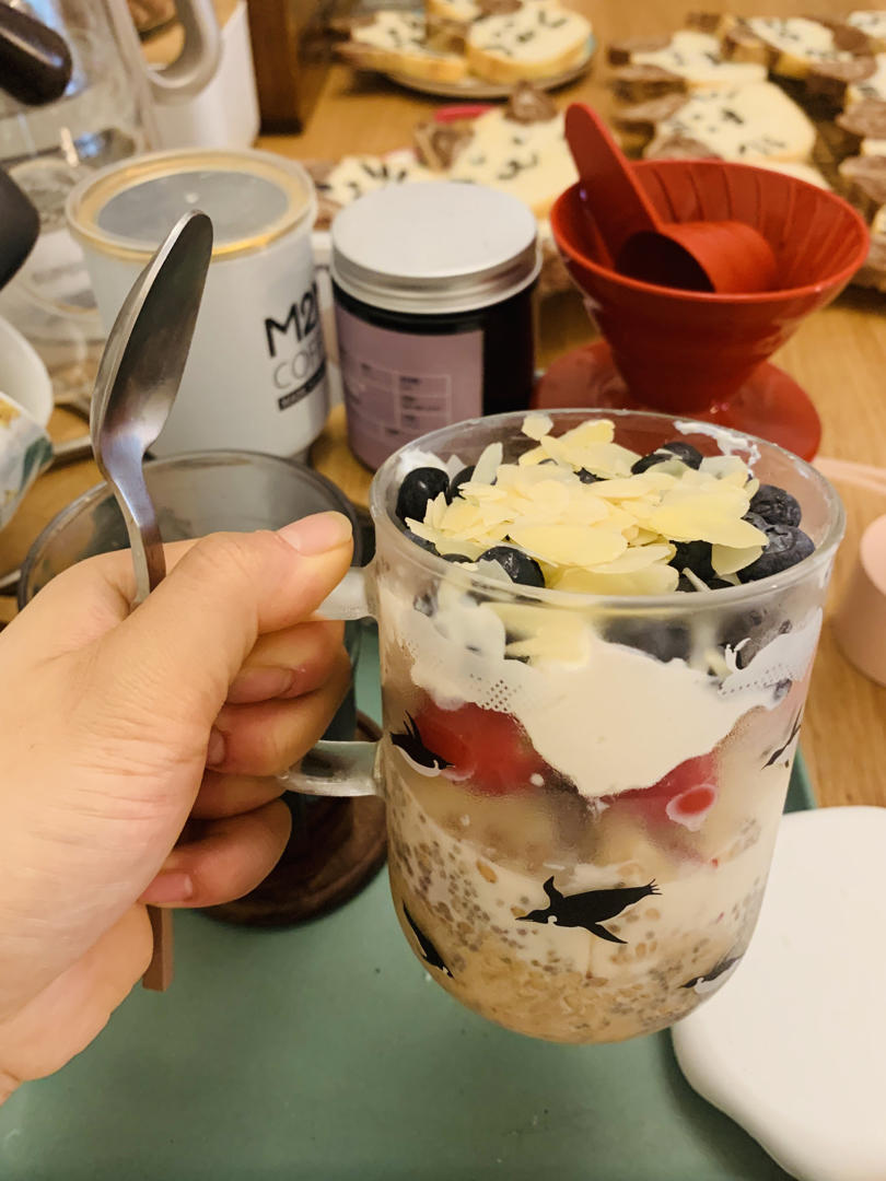 Oatmeal/Cereal 隔夜燕麦/谷物酸奶 【快手早餐】