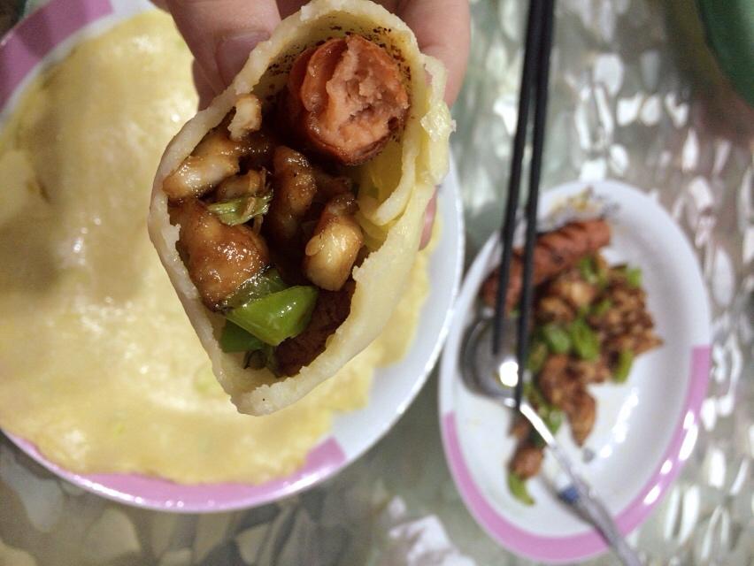 青椒炒鸡腿肉（大厨级别）