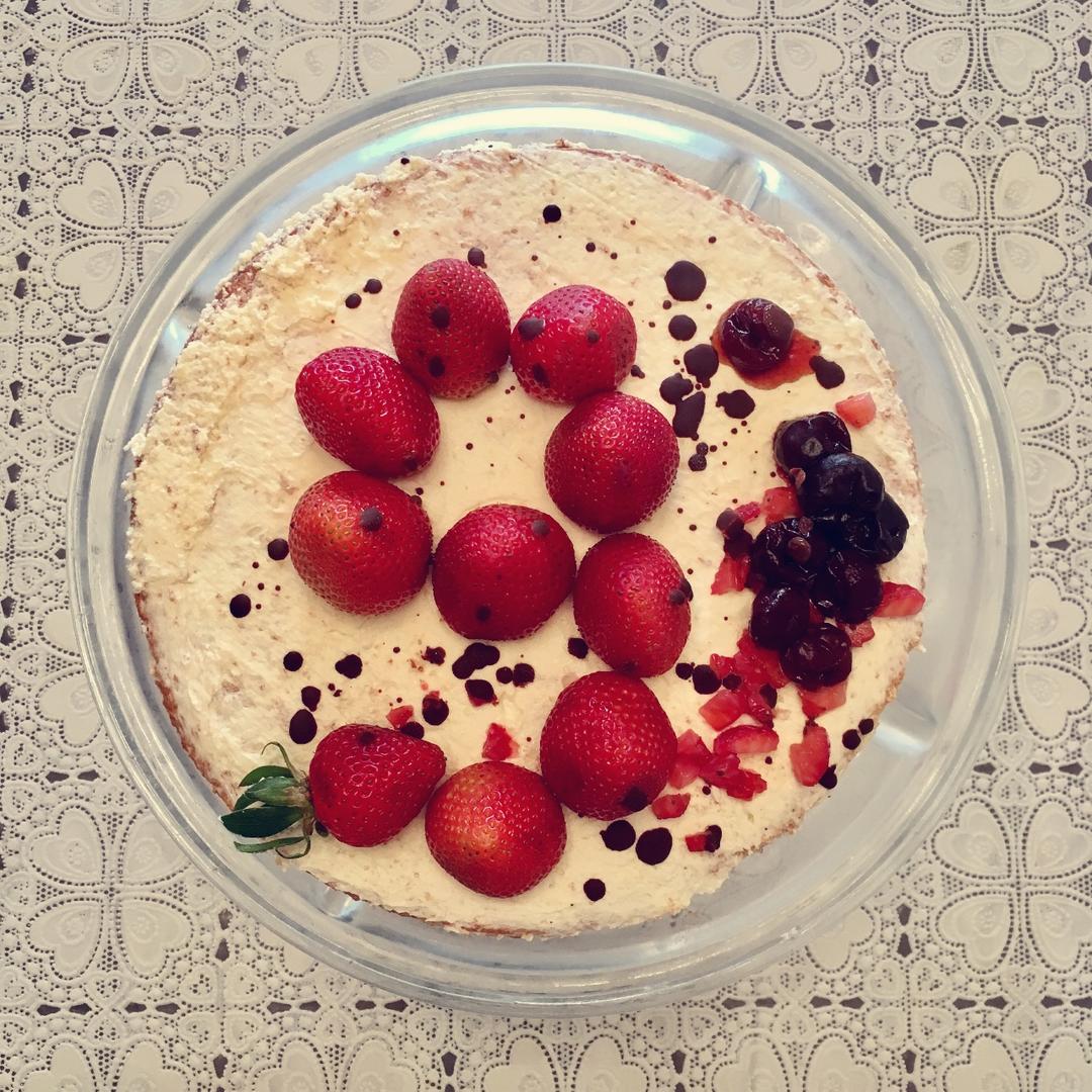 《Tinrry+》草莓奶油蛋糕（8寸配方）