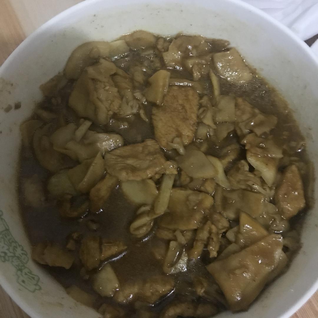 肉炒杏鲍菇
