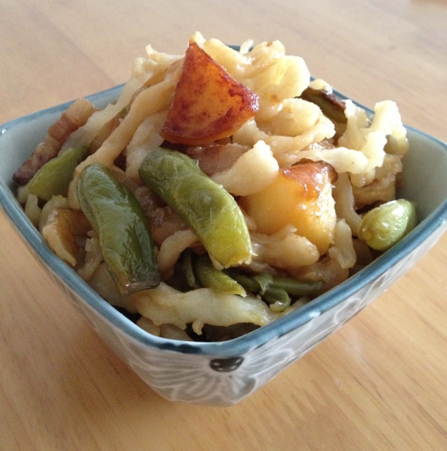 豆角焖面