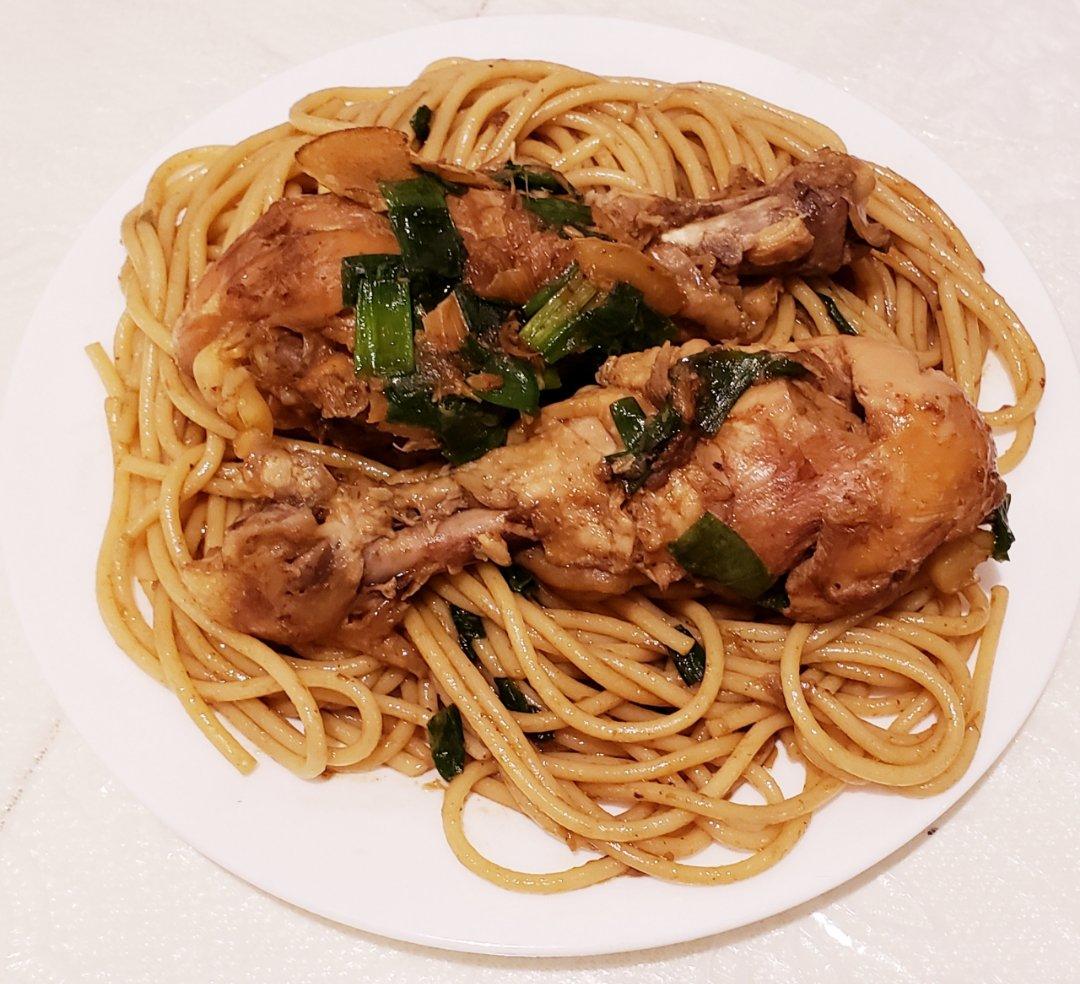 照烧鸡腿面
