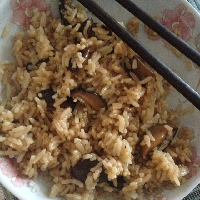 香菇油饭