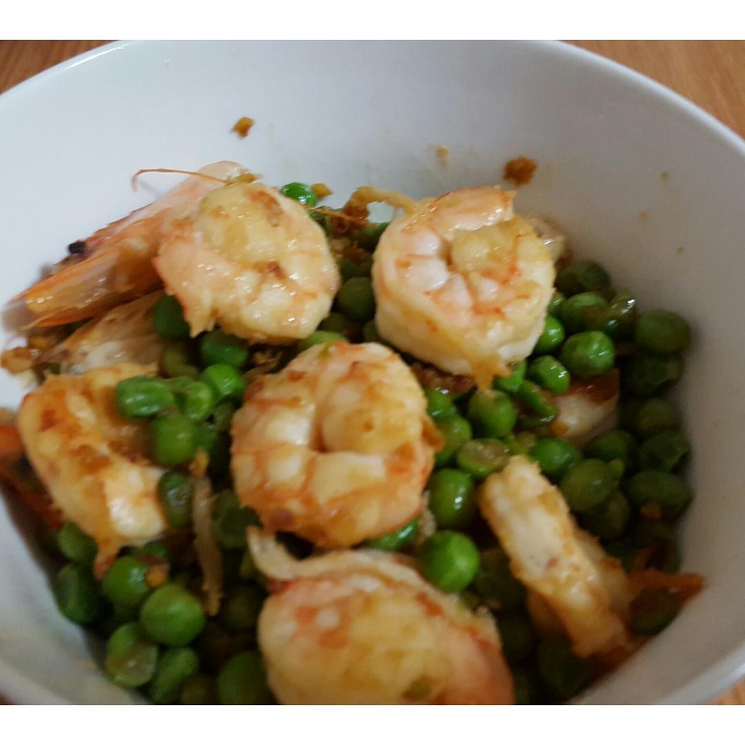 青豆虾仁