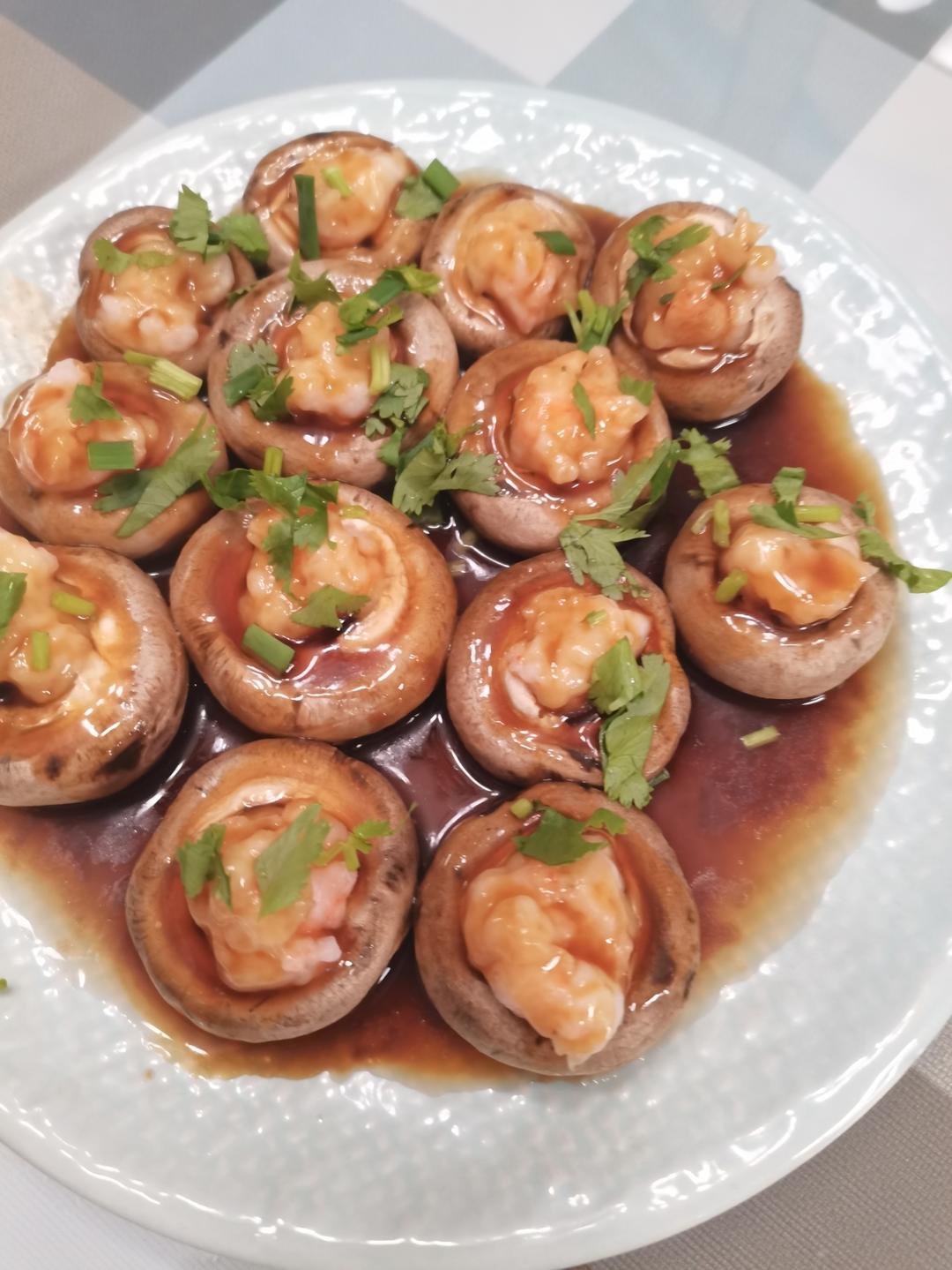 虾滑酿口蘑  <302小厨房>